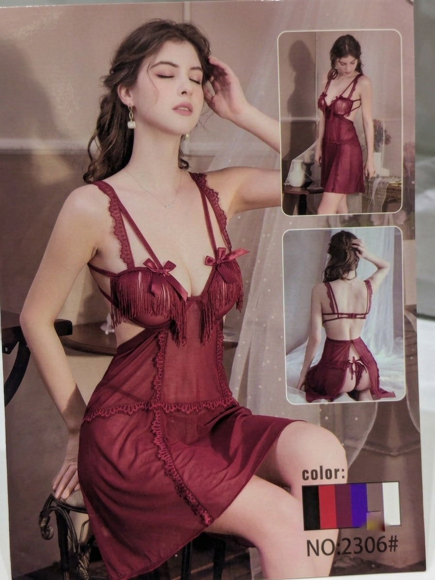 HQ Embroided Nighty Set