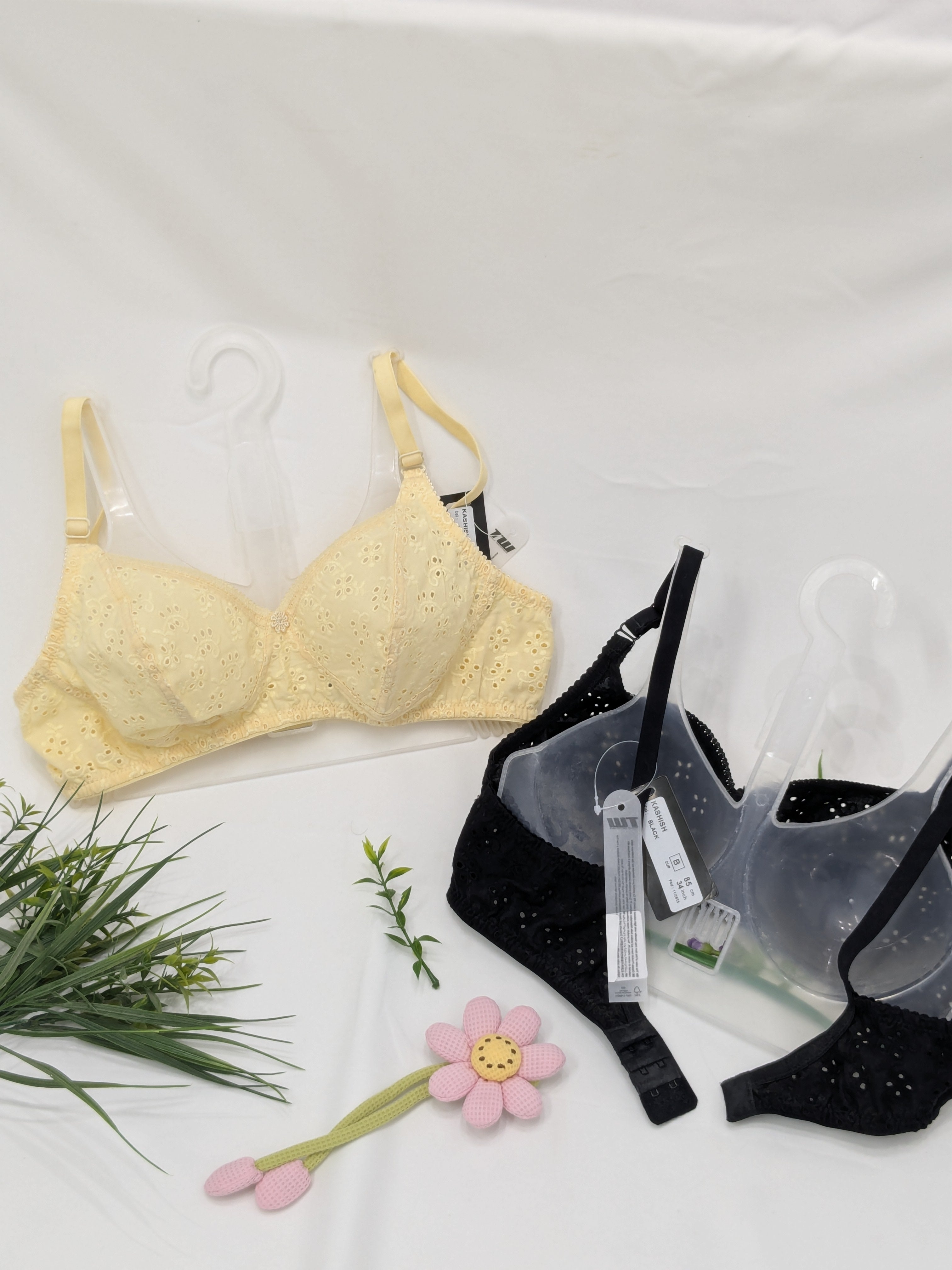 Cotton Embroidery Bra
