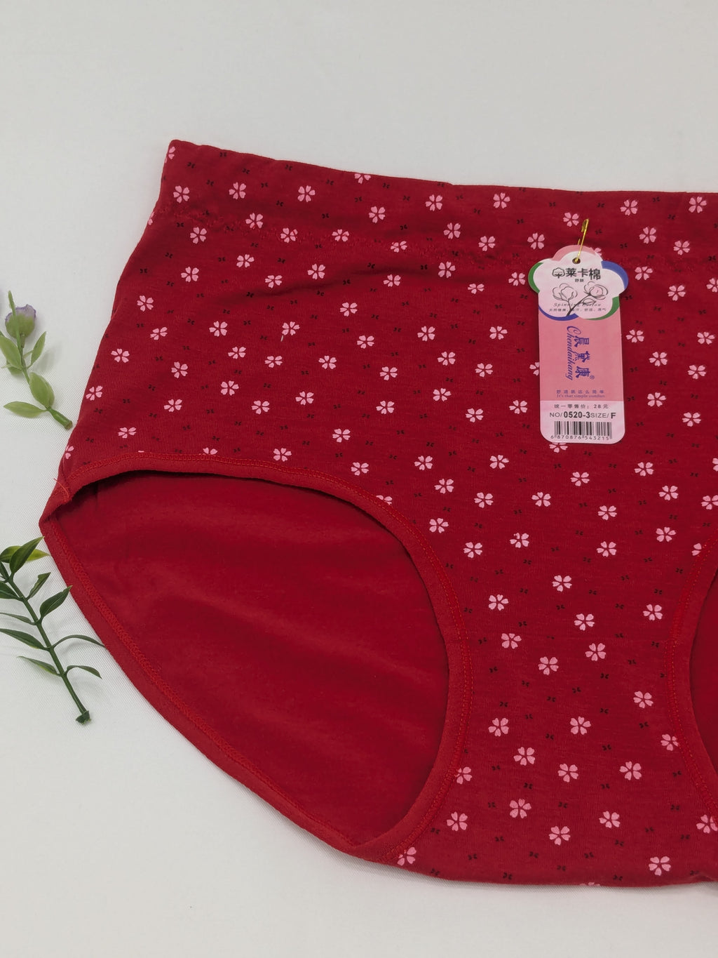 Print teenage panties