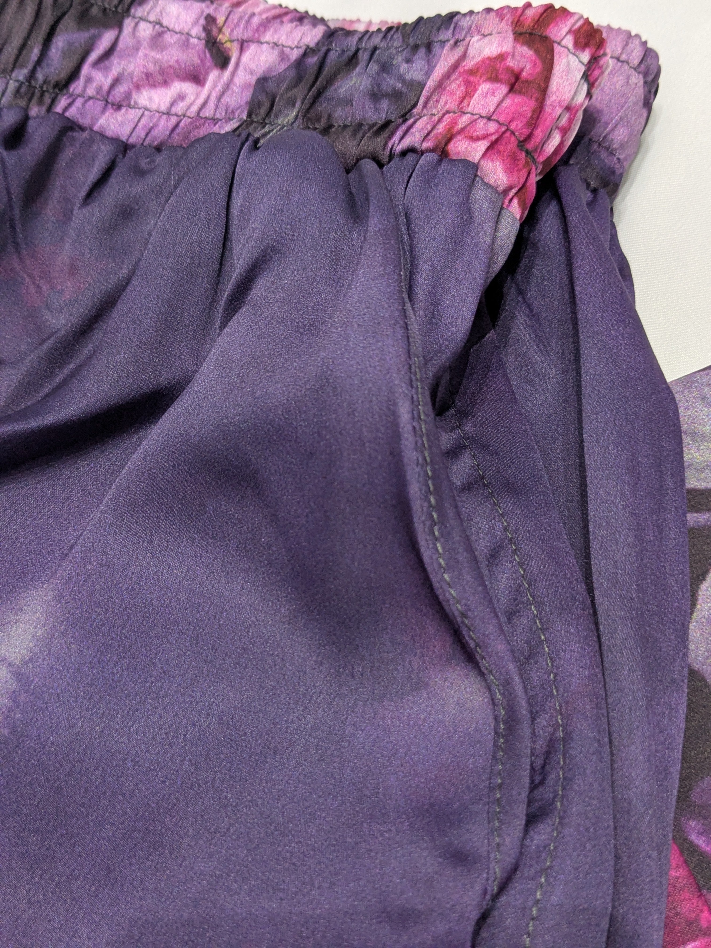 Deep Purple Floral Elegance Co-ord Set