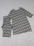 Nature-Inspired Printed Lawn 2-Piece Outfit.