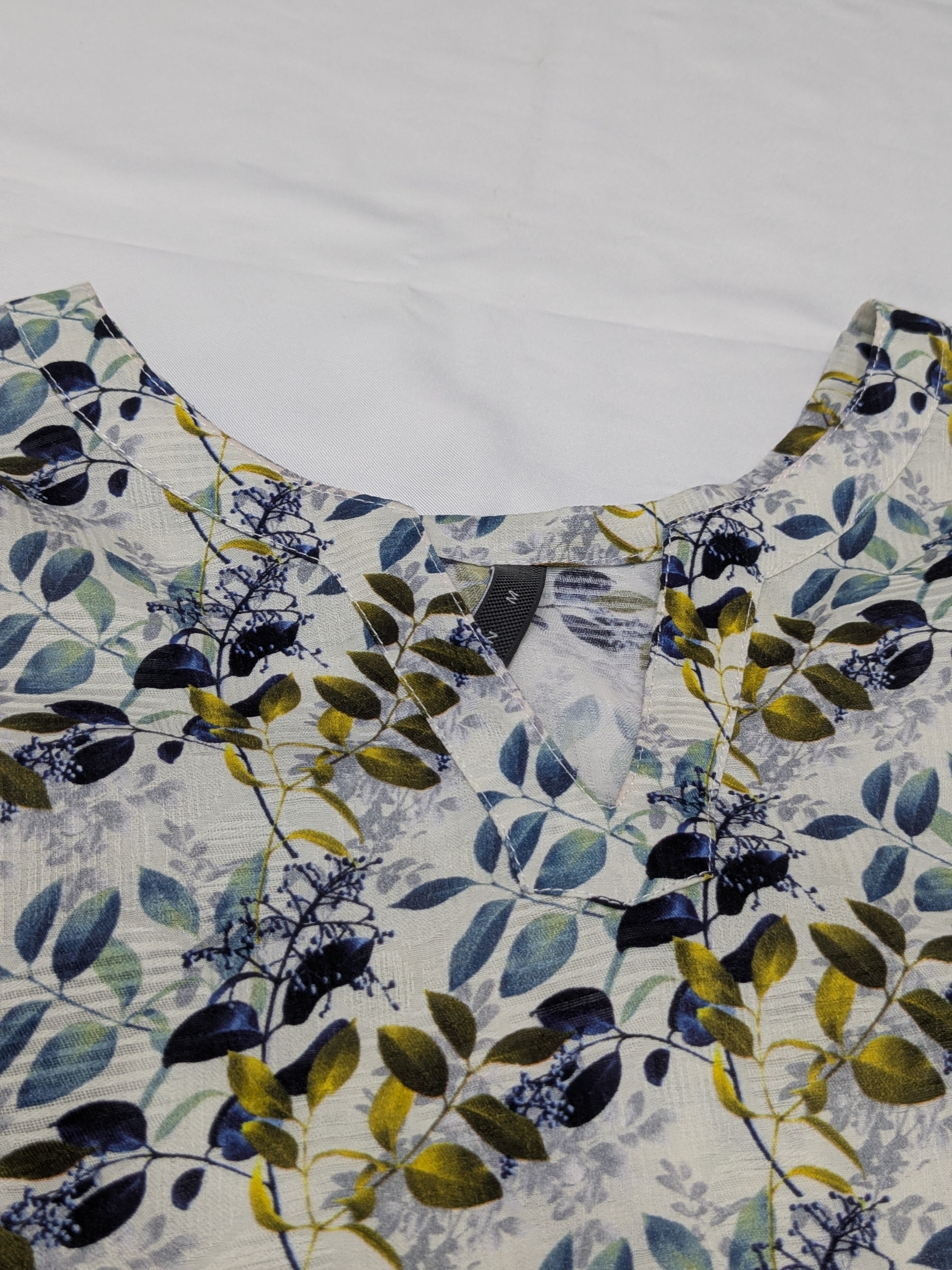 Nature-Inspired Printed Lawn 2-Piece Outfit.