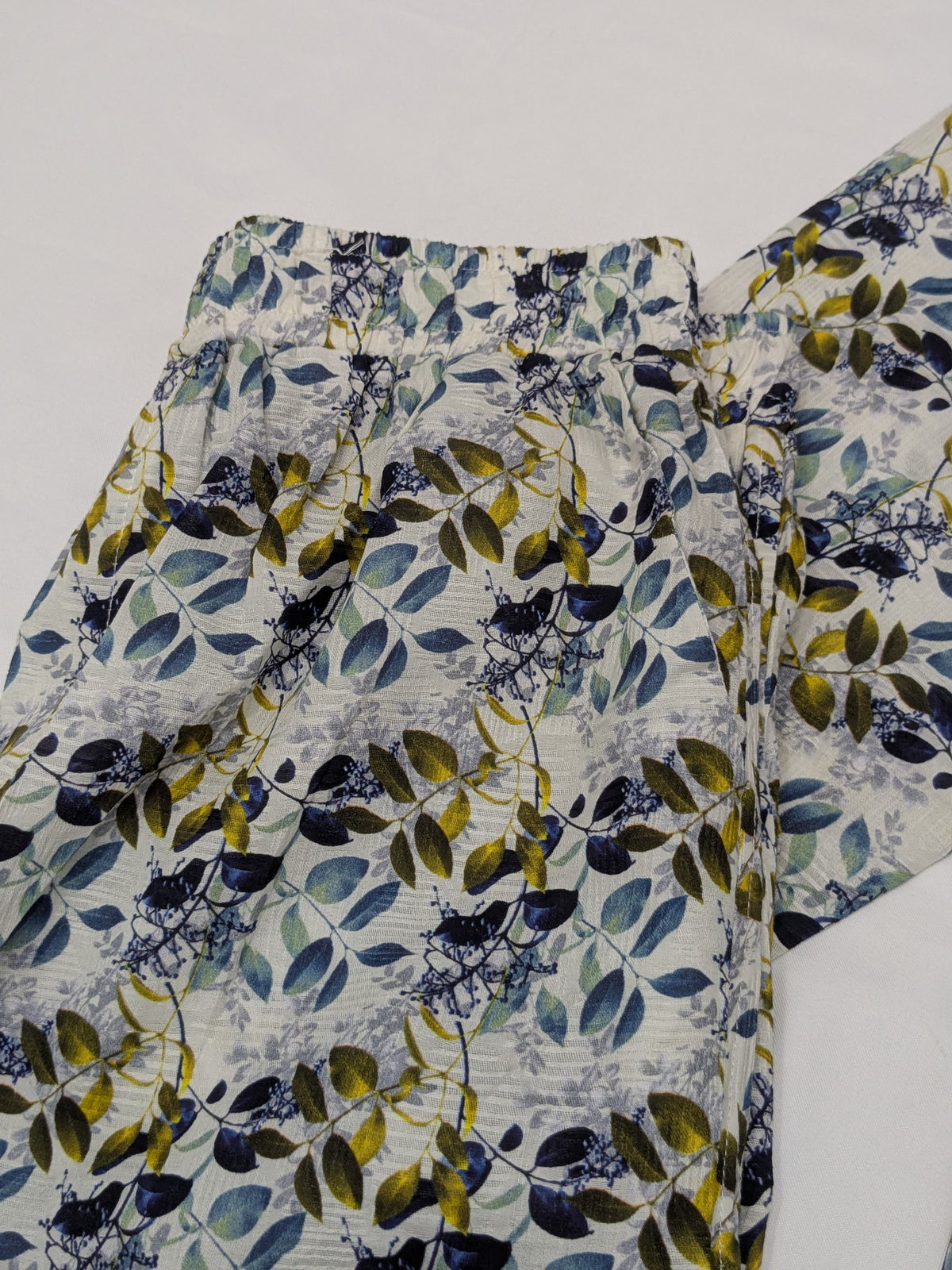 Nature-Inspired Printed Lawn 2-Piece Outfit.