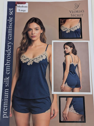 Girls wedding HQ Silk Embroidery Nighty