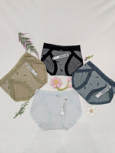 Rib Lace Panty
